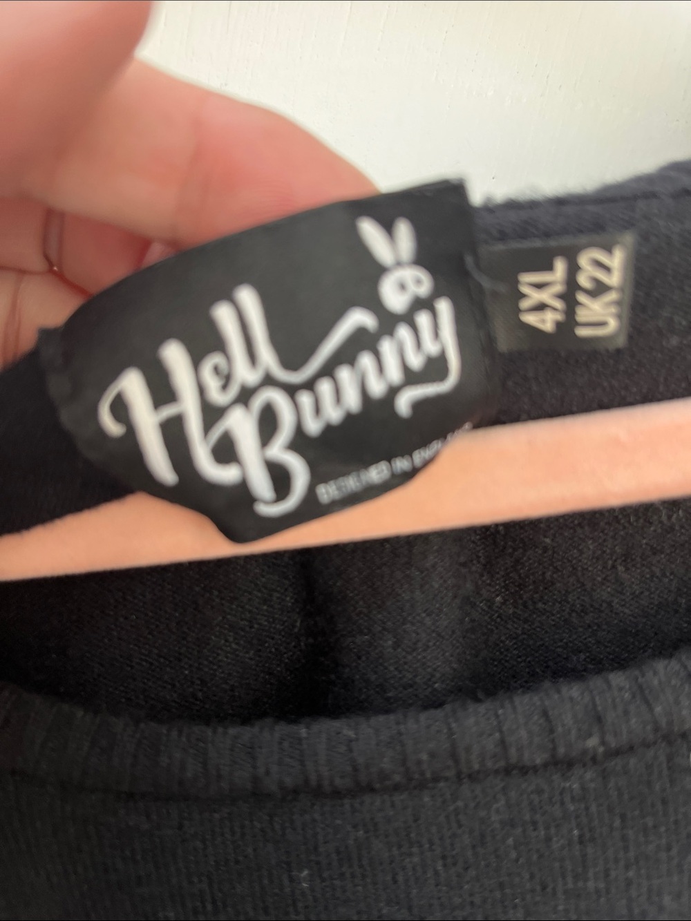 Hell Bunny Bat Moon Short-Sleeve Sweater, size 4X - Picture 3 of 11